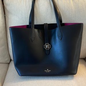 Black tote style Kate spade purse